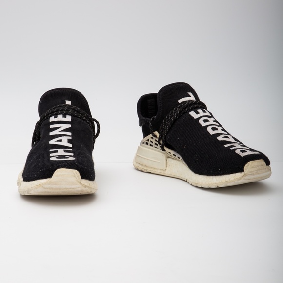 CHANEL X PHARRELL ADIDAS HUMAN RACE SNEAKERS (US 11) - Picture 3 of 8